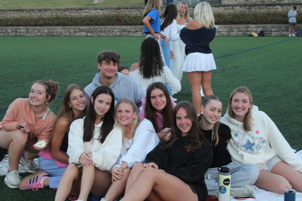 Class of 2025 seniors enjoying Senior Sunrise.