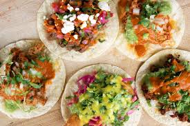 A tray of Mazunte tacos, now competing with the longtime favorite turkey taco salad.